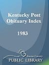 Kentucky Post Obituary Index, 1983